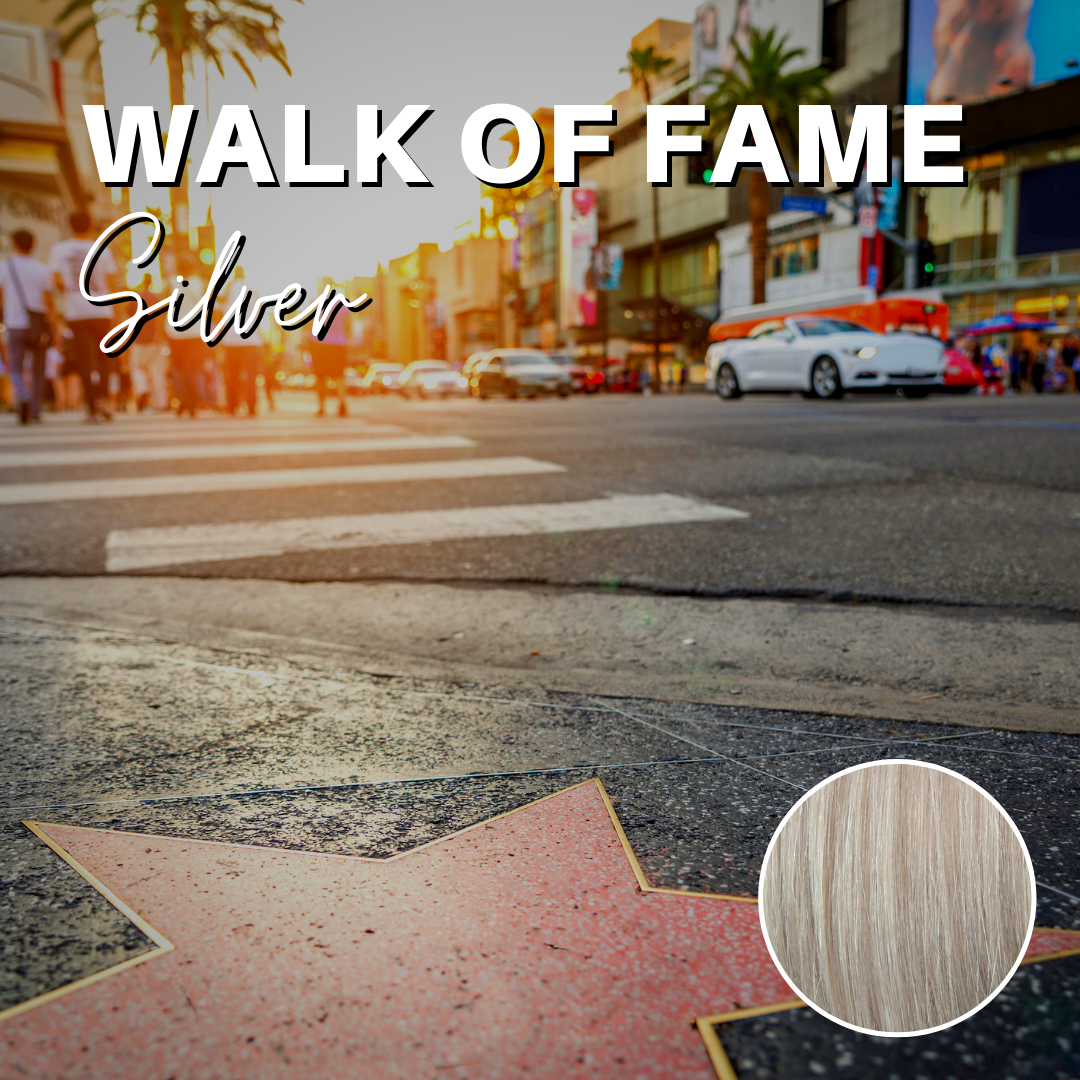 WEFT HAIR EXTENSIONS - WALK OF FAME SILVER