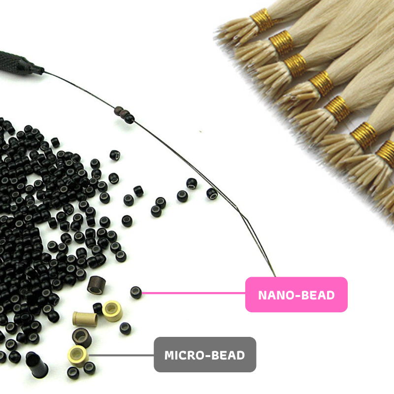 NANO TIP HAIR EXTENSIONS – BEVERLY HILLS BLONDE