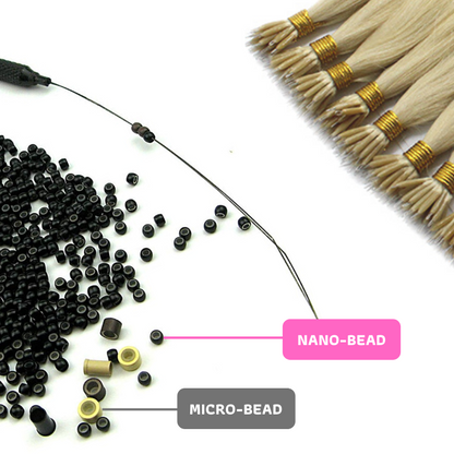 NANO TIP HAIR EXTENSIONS – BEVERLY HILLS BLONDE